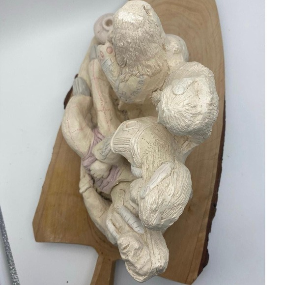 Vintage Comanche Native American Indian Fallen Feather‎ Scupture - Picture 5 of 8